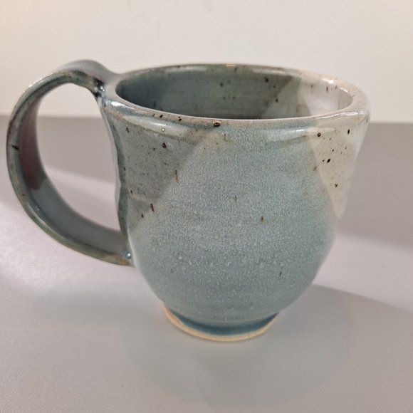 Hand-Made Pottery Mug Signed ELN - Picture 2 of 6